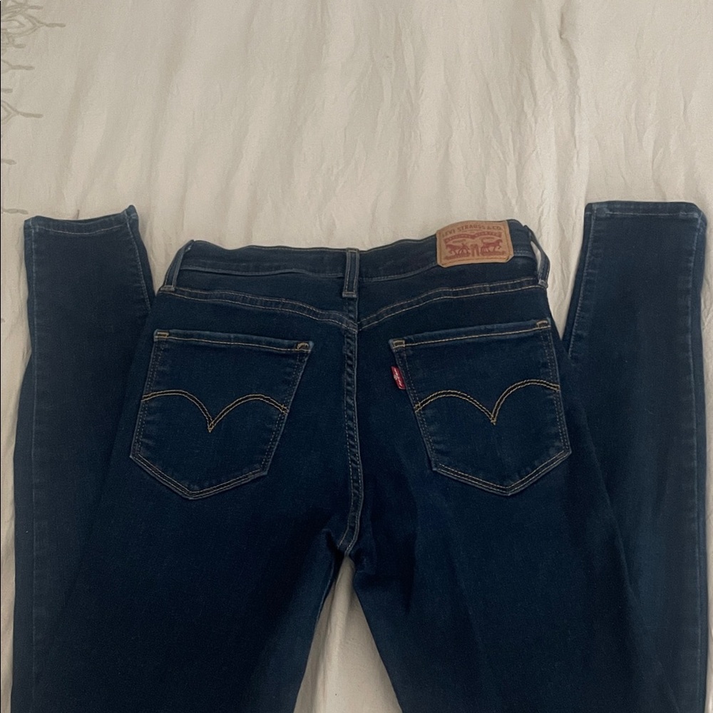 Levi's Women's Dark Blue Skinny Jeans